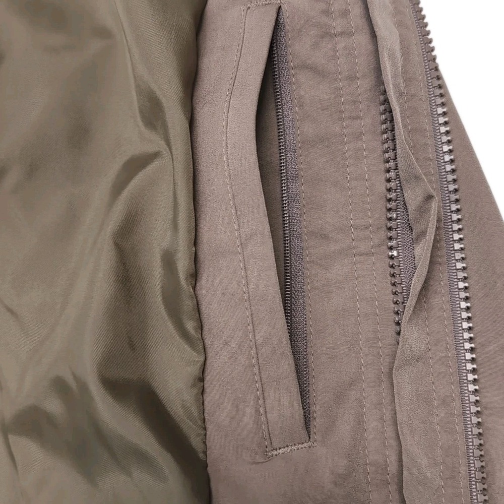 LL Bean Traveler Jacket Mens LT Large Tall Brown Lightweight Field 6 Pocket READ - Picture 12 of 15